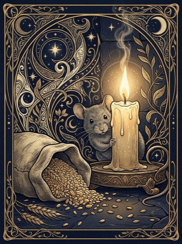 쥐 꿈 카드